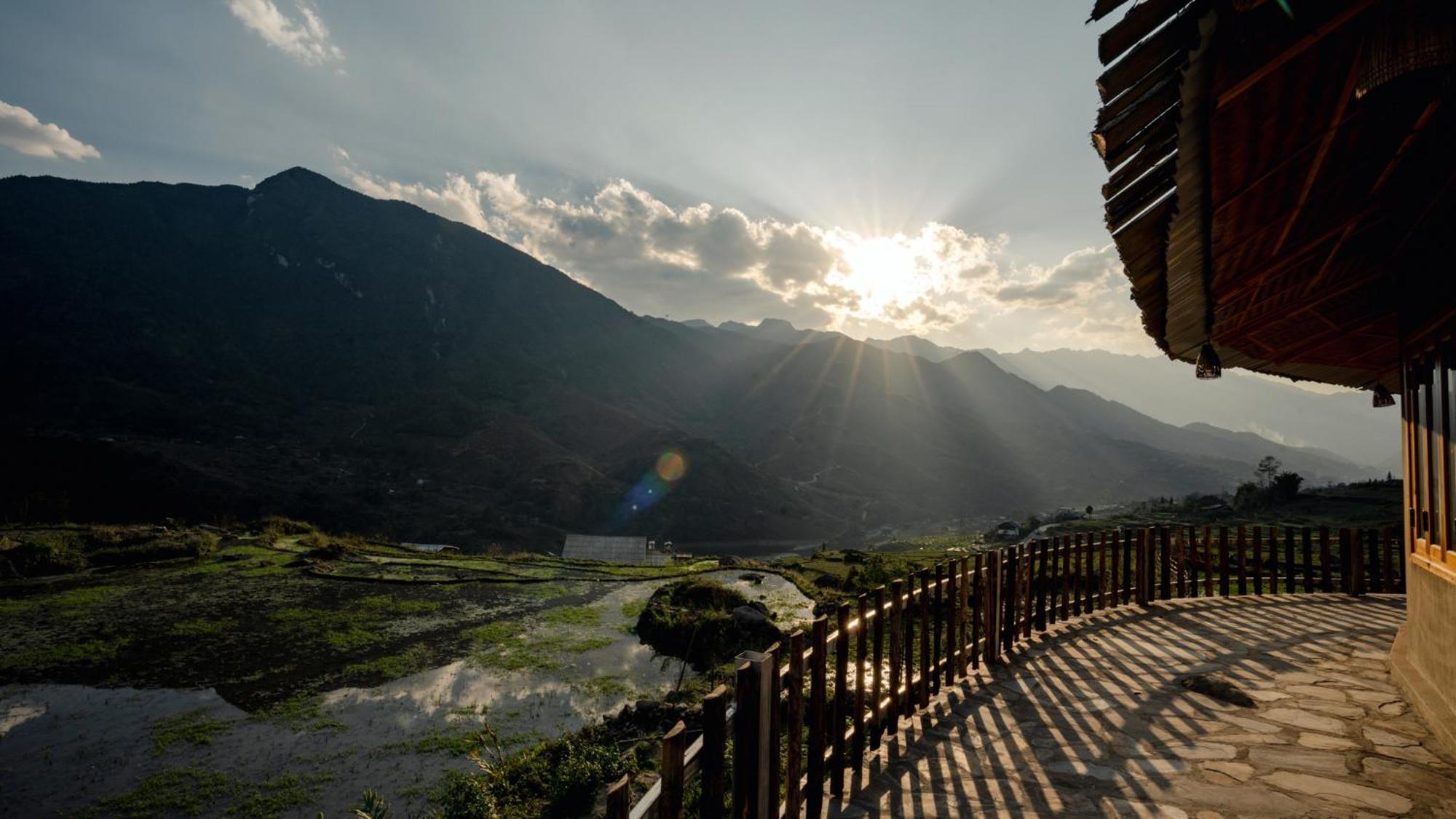 Muong Hoa Eco Villa Шапа Экстерьер фото