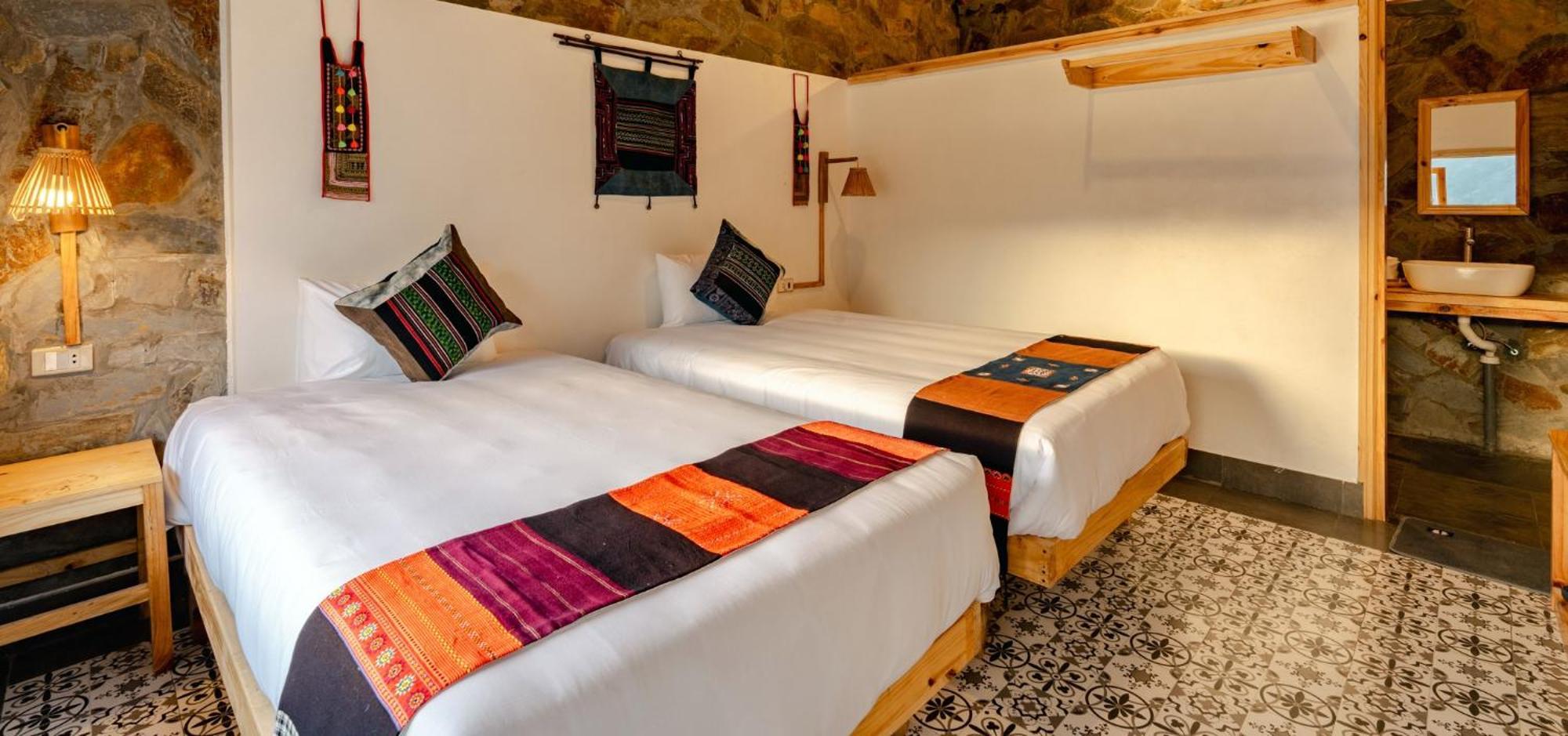 Muong Hoa Eco Villa Шапа Экстерьер фото